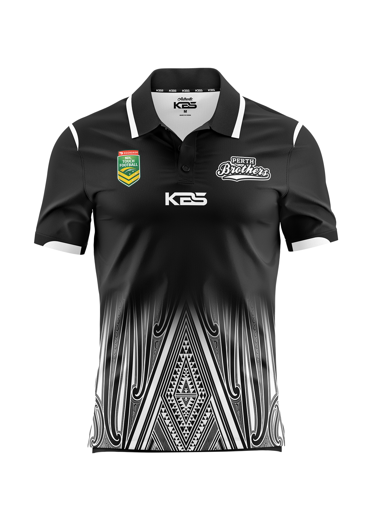 Perth Brothers - Black Club Polo