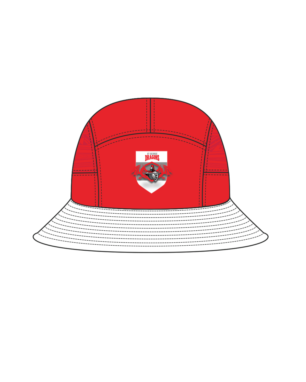 St. George Dragons Bucket Hat – KBS Sportswear & Apparel AU