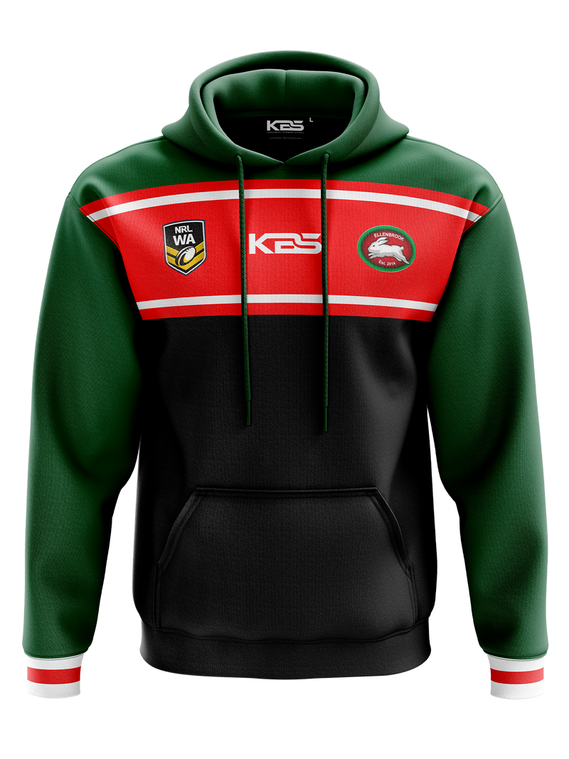 Ellenbrook Rabbitohs - Hybrid Hoodie