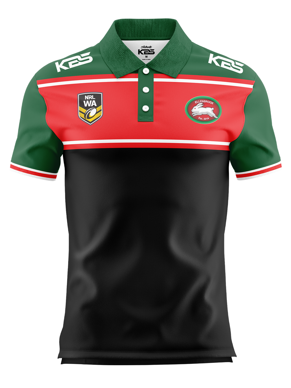 Ellenbrook Rabbitohs - N-Line Polo – KBS Sportswear & Apparel AU