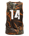 Kickback Touch Football - Sublimated Singlet
