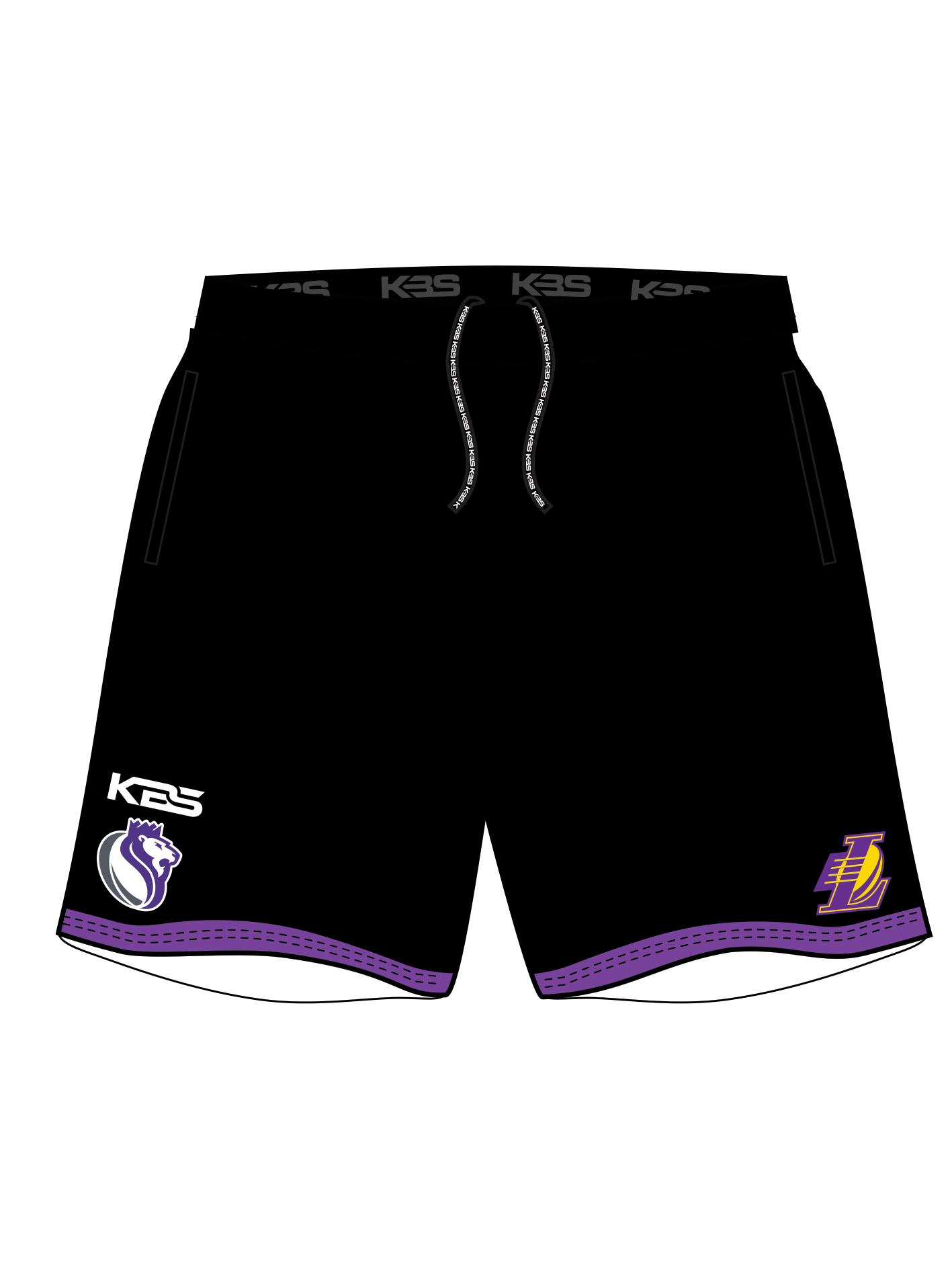 Logan Lakers Sublimated Shorts