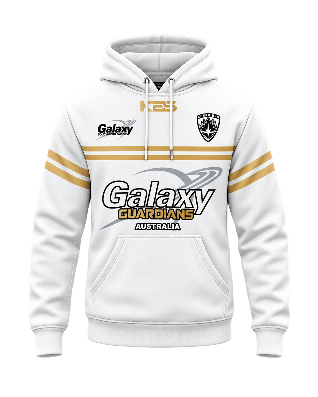 Galaxy Melbourne Touch - Hoodie (White)