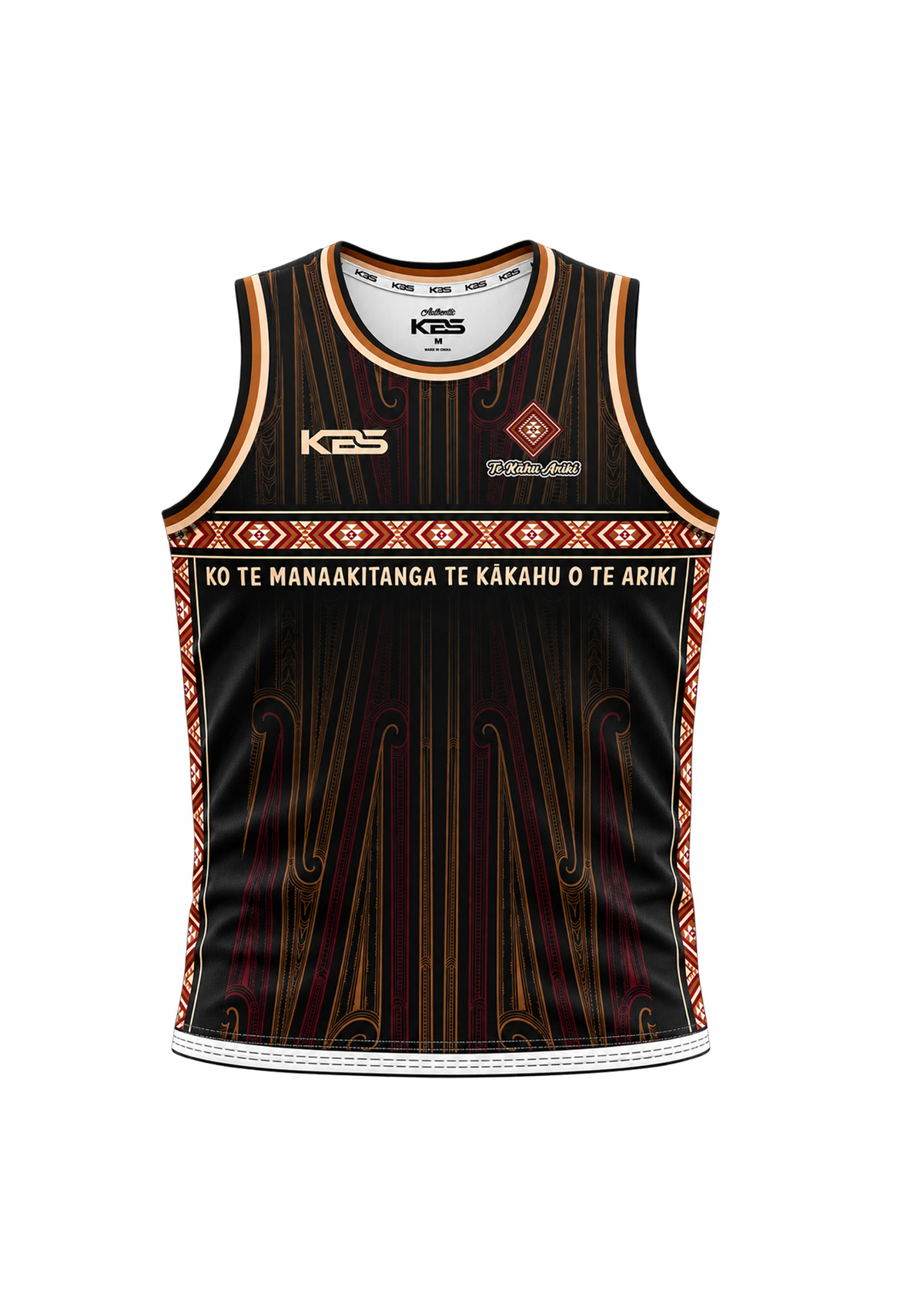 Te Kahu Ariki - Basketball Singlet