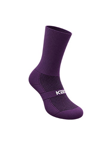 Fremantle Touch Association - Crew Socks With Grip  (Purple)
